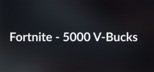Fortnite - 5000 V-Bucks