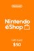 Nintendo eShop Gift Card 50 USD - United States